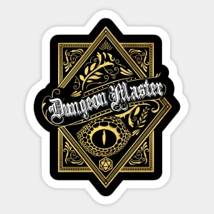 Dungeon Master Symbol Print Sticker